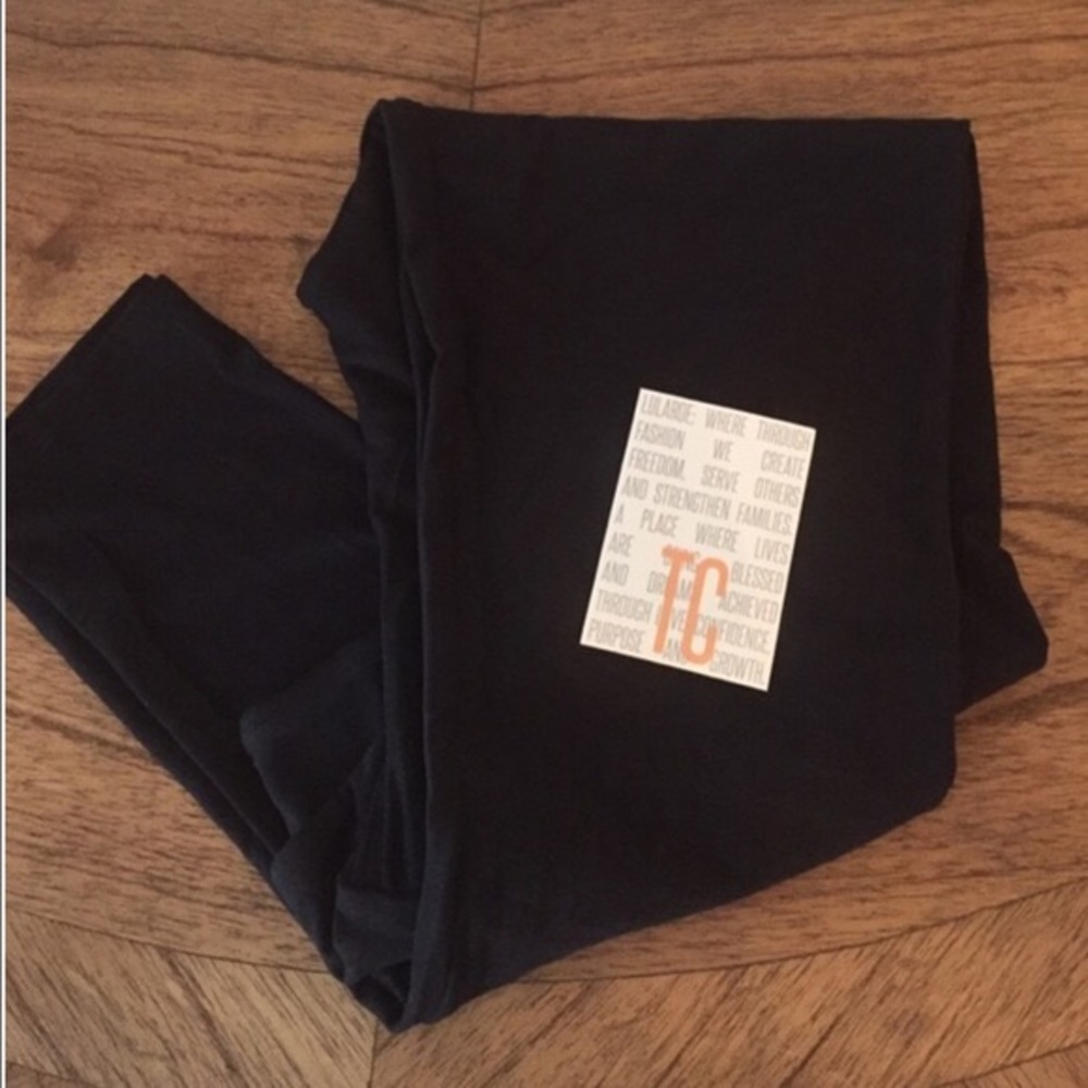 Lula Roe Black leggings